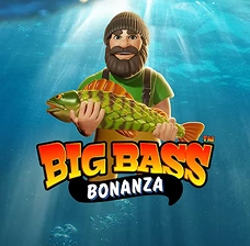 Vox Casino slot Big Bass Bonanza z motywem wędkarskim